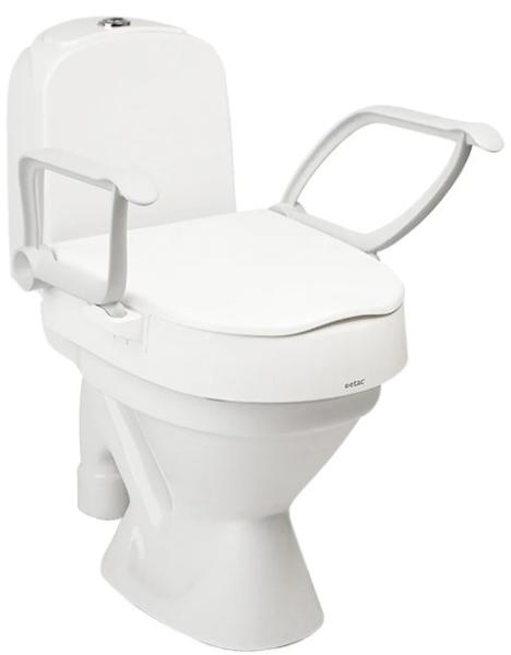 Toilettensitzerhöhung Cloo A mit Armlehnen, höhenverstellbar